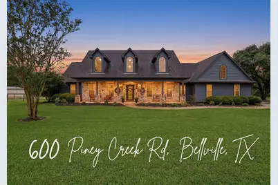 600 Piney Creek Road, Bellville, TX 77418 - Photo 1