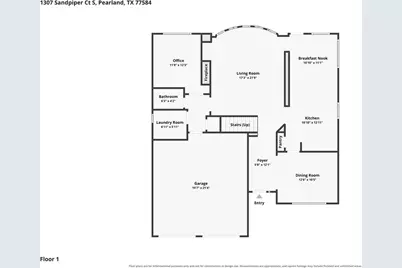 1307 Sandpiper Court S, Pearland, TX 77584 - Photo 3