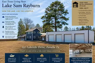 195 Lakeside Dr, Zavalla, TX 75980 - Photo 1