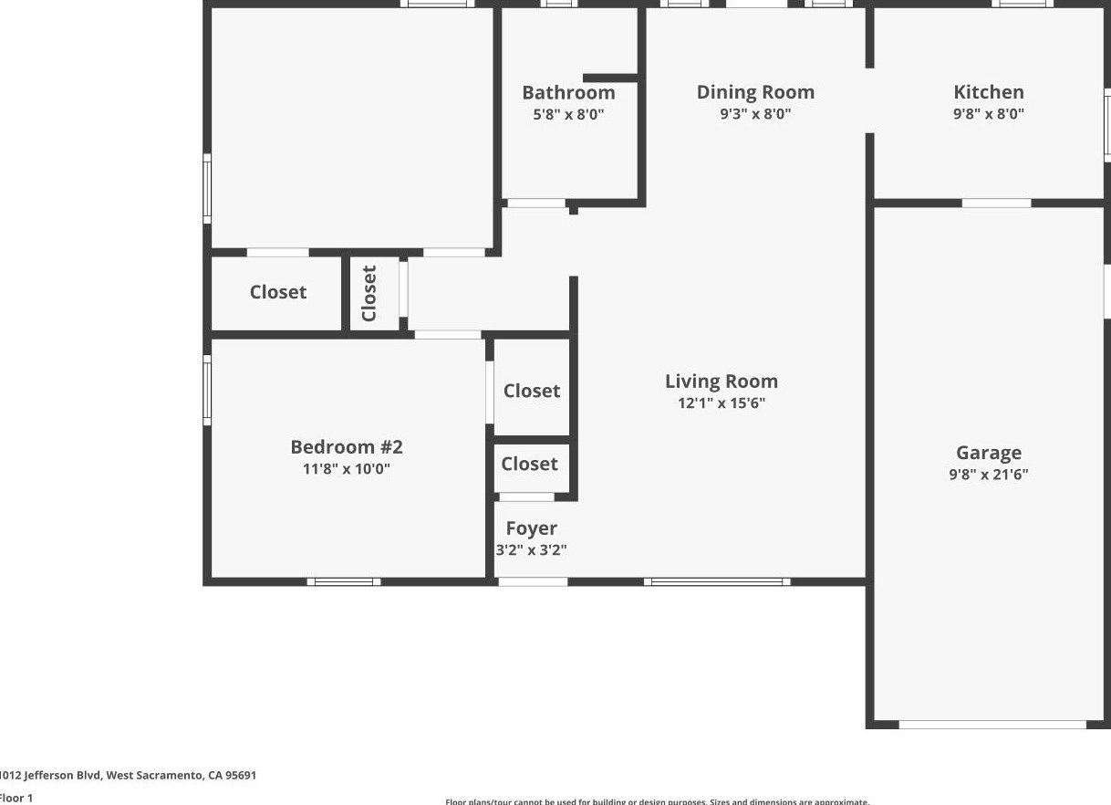 1012 Jefferson Blvd, West Sacramento CA  95691-5317 exterior