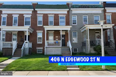 406 N Edgewood Street N, Baltimore, MD 21229 - Photo 1