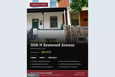 1106 N Kenwood Avenue, Baltimore, MD 21213 - Photo 1
