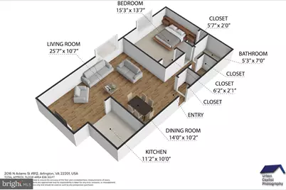 2016 N Adams Street #812, Arlington, VA 22201 - Photo 39
