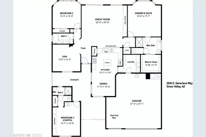 2630 E Genevieve Way, Green Valley, AZ 85614 - Photo 3