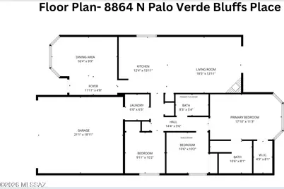 8864 N Palo Verde Bluffs Place, Tucson, AZ 85742 - Photo 29