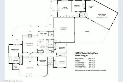 1488 S Walnut Spring Place, Green Valley, AZ 85614 - Photo 3