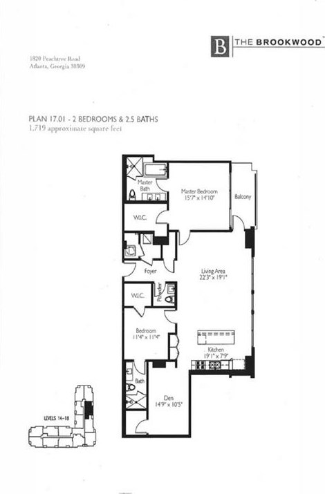 1820 Peachtree St, Atlanta GA  30309-1878 exterior