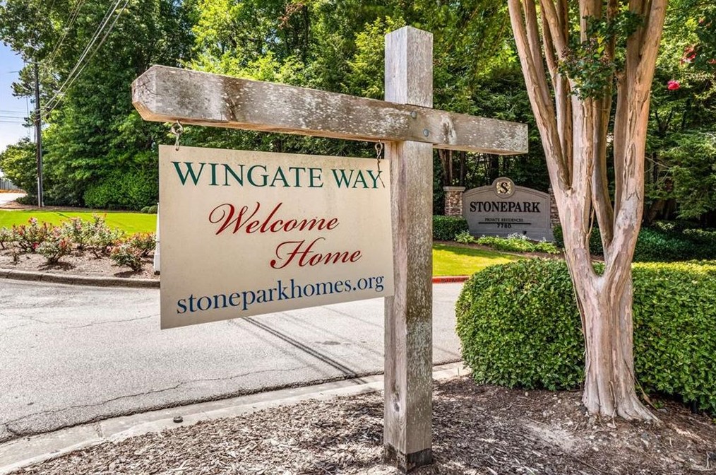 1403 Wingate Way, Atlanta GA  30350-4966 exterior