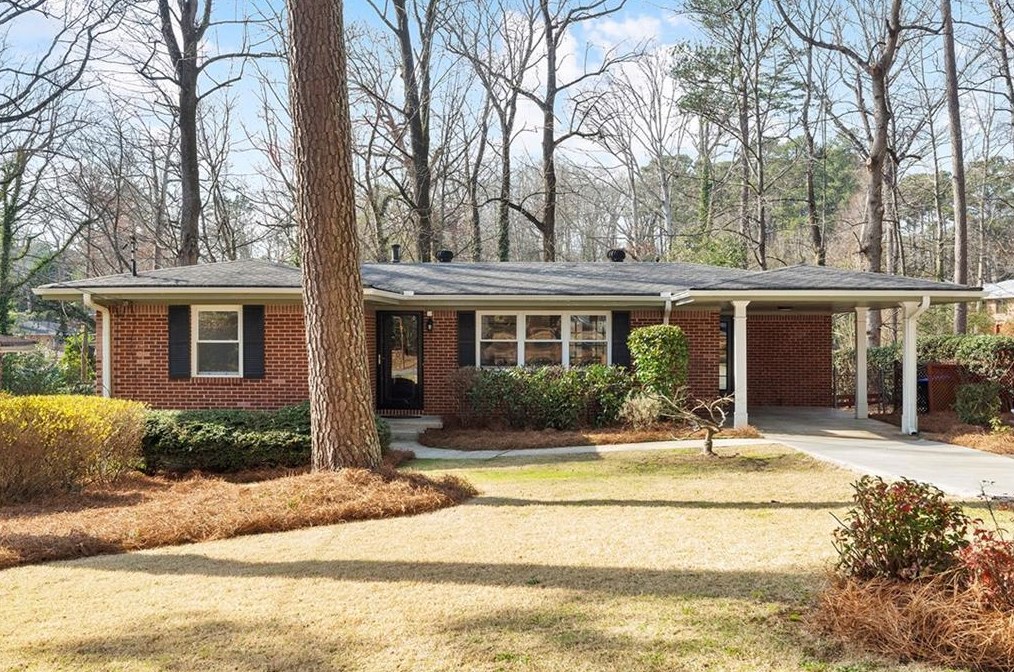 2564 Woodacres Rd, Atlanta GA  30345-1655 exterior