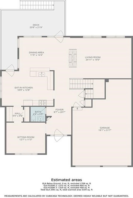 1854 Fox Chapel Dr, Smyrna GA  30080-6383 exterior