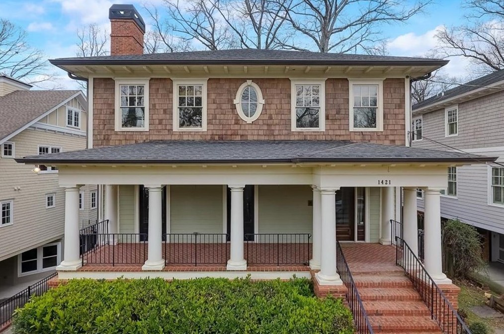 1421 Wessyngton Rd, Atlanta GA  30306-3245 exterior