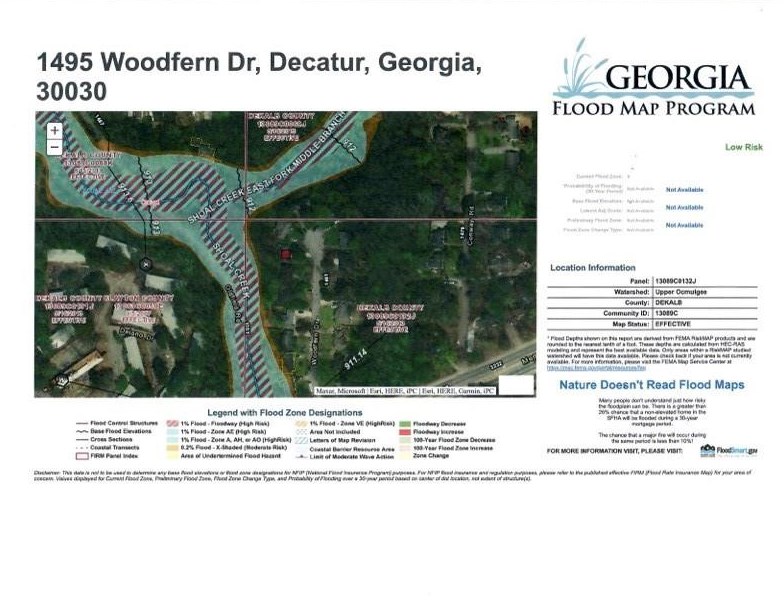 1495 Woodfern Dr, Decatur GA  30030-4532 exterior