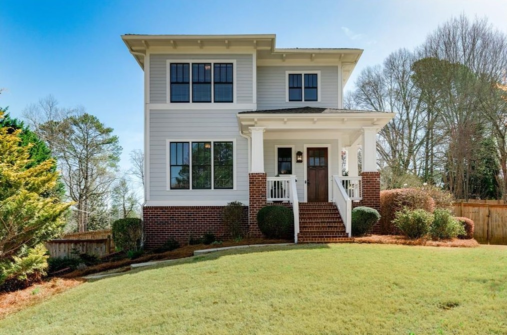 1453 Woodland Hills Dr, Atlanta GA  30324-4627 exterior