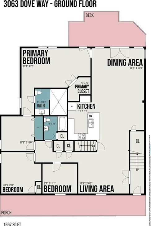 3063 Dove Way, Decatur GA  30033-3901 exterior