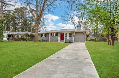 2100 Barbara Ln, Decatur GA  30032-5919 exterior