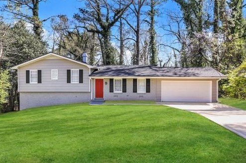 1750 Highland Ct, Decatur GA  30035-1429 exterior