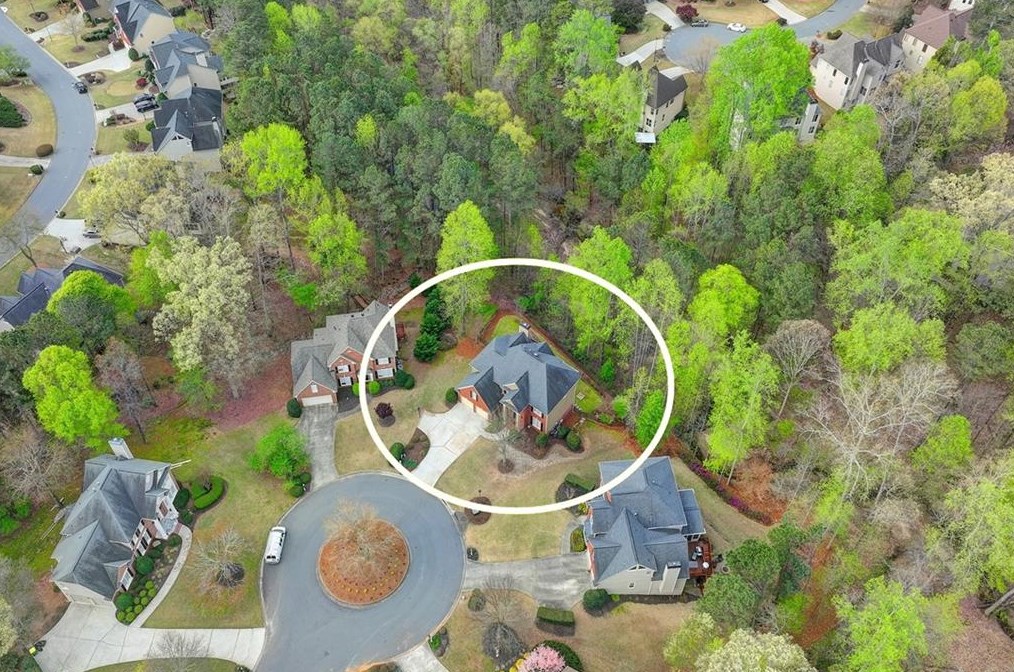 410 Overhill Bnd, Alpharetta GA  30005-8974 exterior