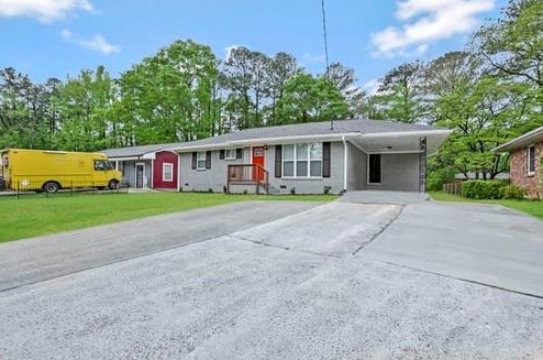 2145 Green Forrest Dr, Decatur GA  30032-5903 exterior