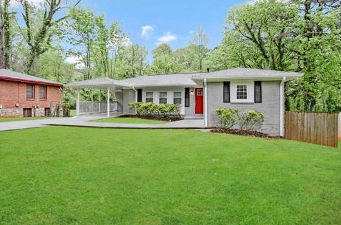 3488 Misty Valley Rd, Decatur GA  30032-4703 exterior