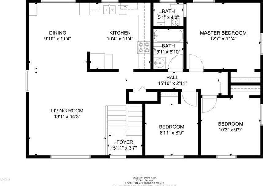 3879 Water Oak Way, Atlanta GA  30340-2535 exterior