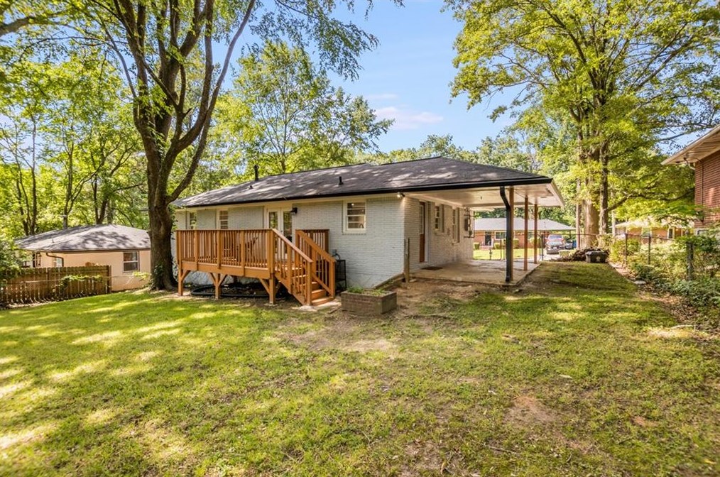 1568 Woodland Cir, Atlanta GA  30344-2740 exterior
