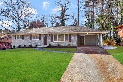 3191 Gay Dr, Decatur GA  30032-7115 exterior