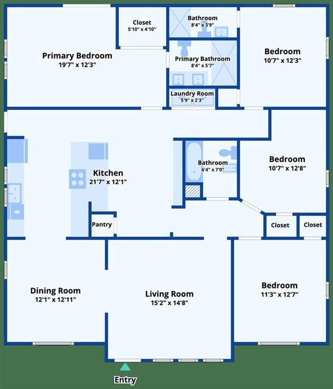 1064 Shepherds Ln, Atlanta GA  30324-4612 exterior