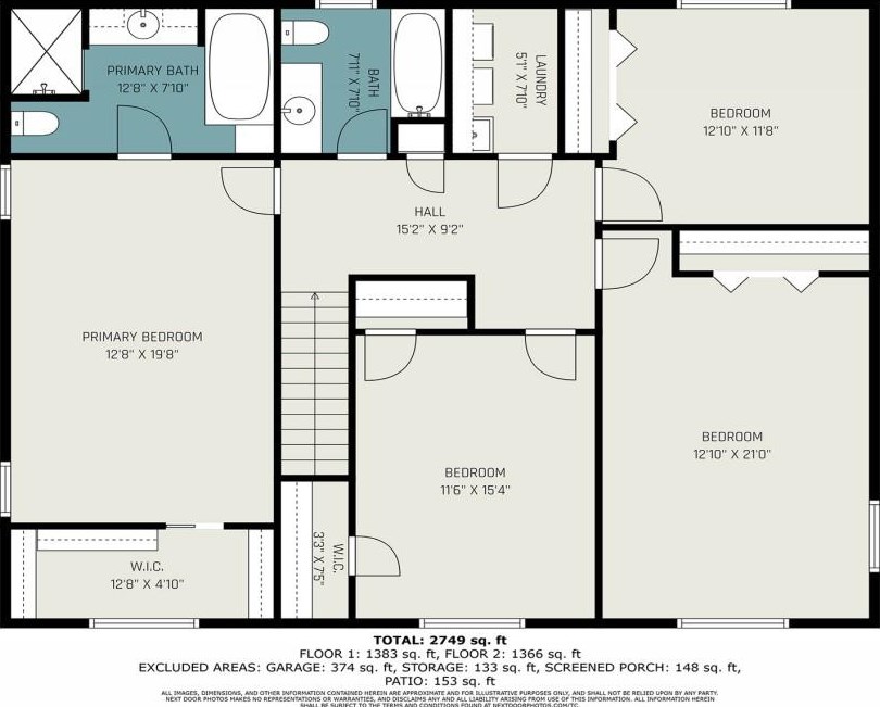 7320 Hunters Branch Dr, Atlanta GA  30328-1721 exterior