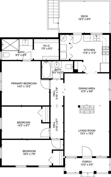 1281 Eubanks Ave, Atlanta GA  30344-4938 exterior