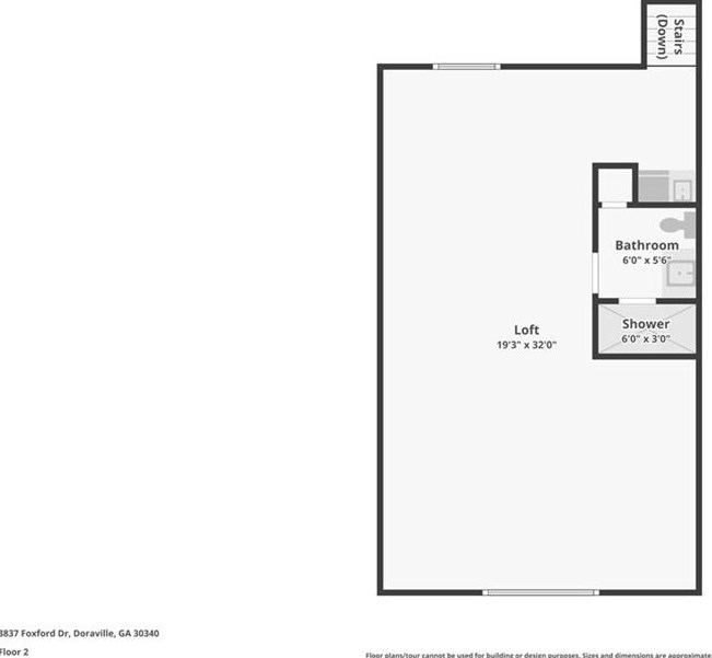 3837 Foxford Dr, Atlanta GA  30340-4406 exterior