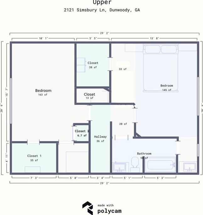 2121 Simsbury Ln, Atlanta GA 30338-6511 exterior