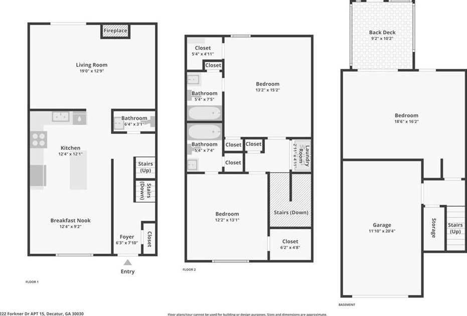 222 Forkner Dr, Decatur GA  30030-1623 exterior