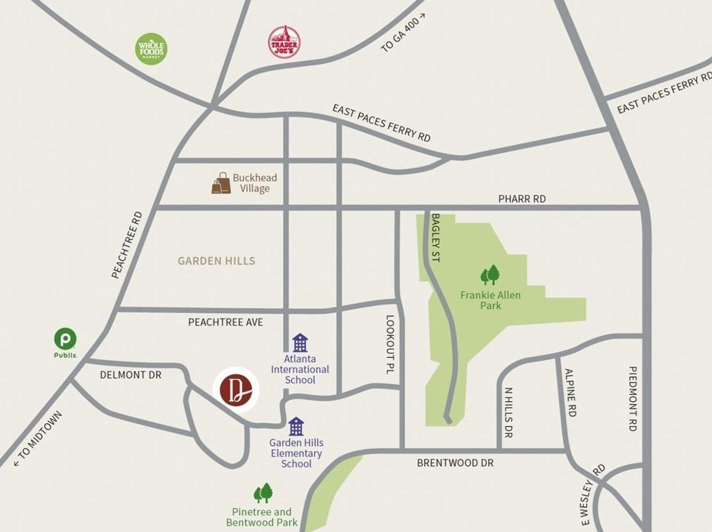 106 Sheridan Dr, Atlanta GA  30305-3136 exterior