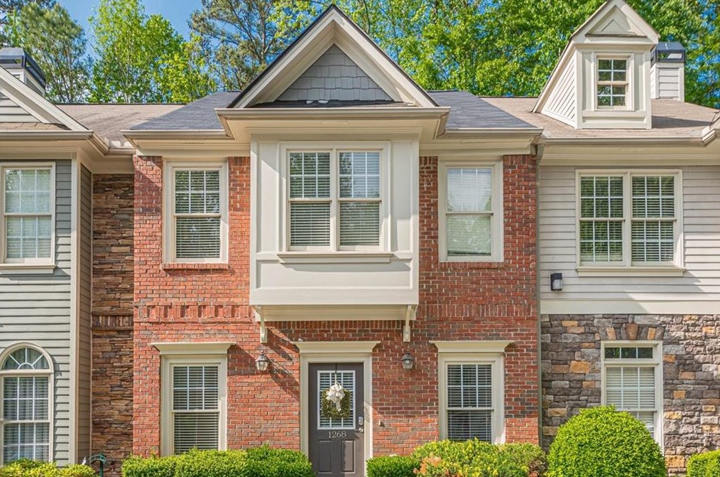 1268 Harris Commons Pl, Roswell GA  30076-4653 exterior