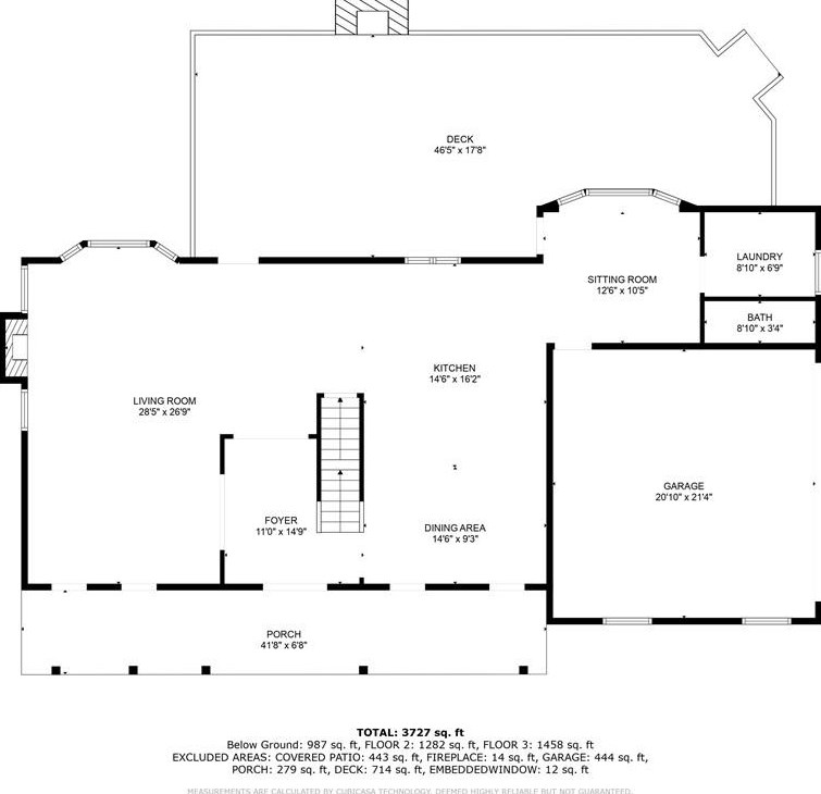 5276 Redfield Rd, Atlanta GA 30338-3722 exterior