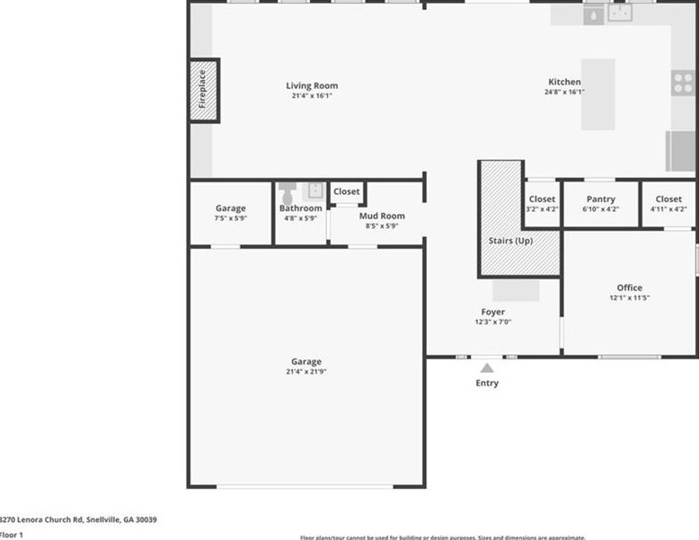 3273 Lenora Church Rd, Lithonia GA  30039-4804 exterior