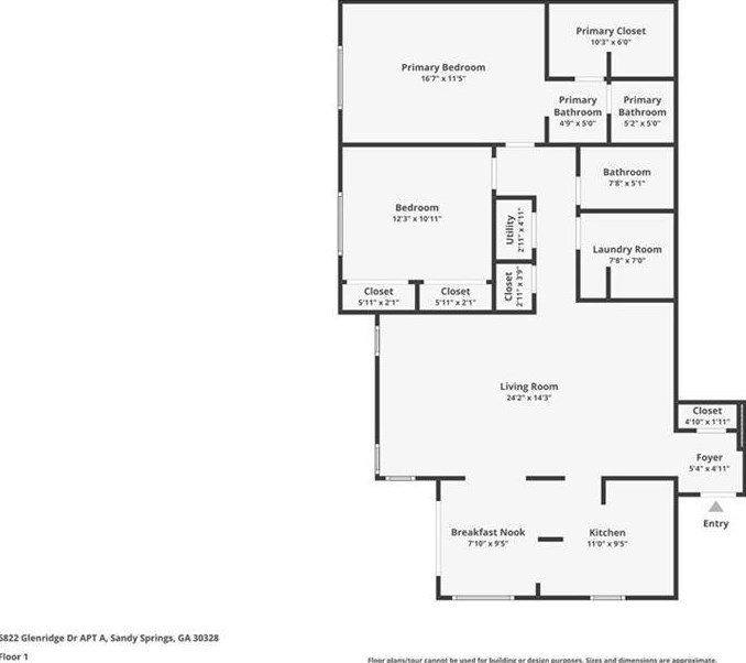 6822 Glenridge Dr, Atlanta GA  30328-2674 exterior