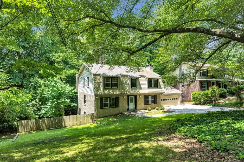 2296 Sherbrooke Dr, Atlanta GA  30345-1933 exterior