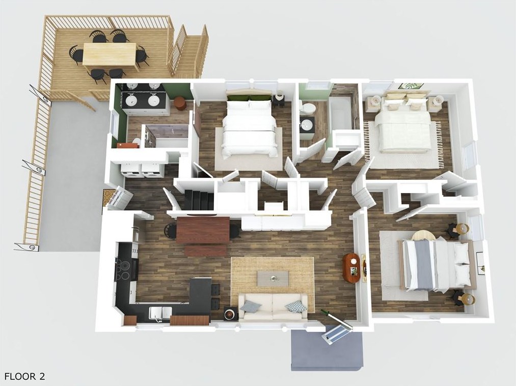 2052 Shamrock Dr, Decatur GA  30032-5953 exterior