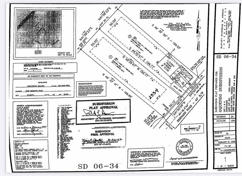 2336 Bernard Rd, Atlanta GA 30318-1102 exterior