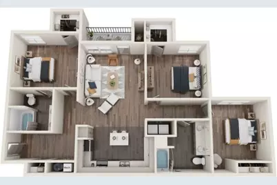 2080 One White Oak Lane #5407, Cumming, GA 30041 - Photo 11