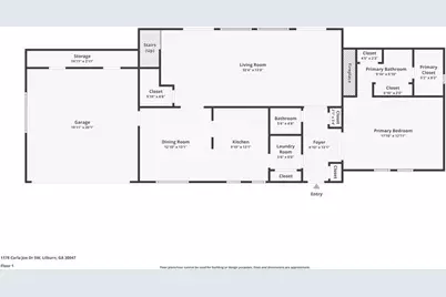 1178 Carla Joe Drive SW, Lilburn, GA 30047 - Photo 3