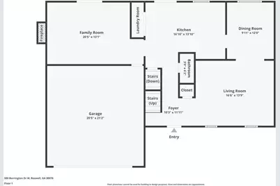 500 Barrington Drive W, Roswell, GA 30076 - Photo 35