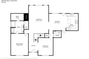 1245 Cedar Oak Ln, Lawrenceville, GA 30043 - Photo 23