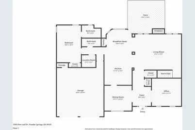 1555 Vine Leaf Drive, Powder Springs, GA 30127 - Photo 49