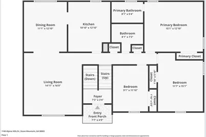 1149 Alpine Hills Drive, Stone Mountain, GA 30083 - Photo 17