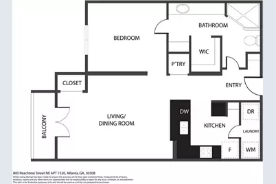 800 Peachtree Street NE #1520, Atlanta, GA 30308 - Photo 15