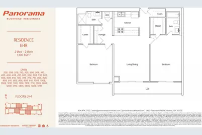 2460 Peachtree Road NE #1105, Atlanta, GA 30305 - Photo 51