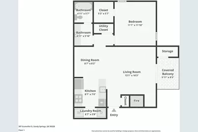 307 Granville Court #307, Atlanta, GA 30328 - Photo 3