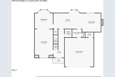 1490 Twin Bridge Lane, Lawrenceville, GA 30043 - Photo 33